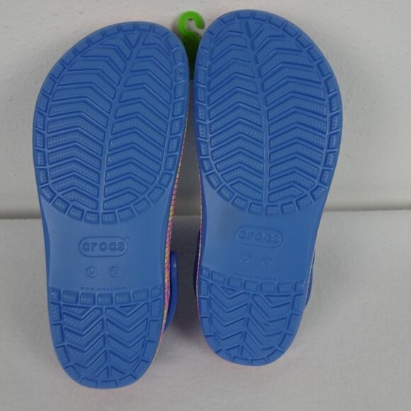 Crocs Bayaband Chevron Clog Men Size 13 US 208100-4SO Blue main image 8